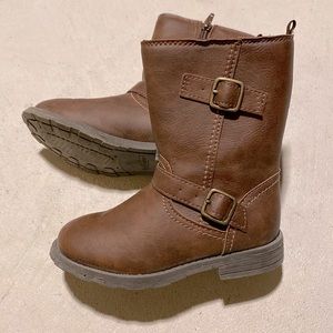 Carters Girls Brown Riding Boots Size 11